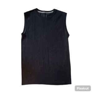 🆕️ Fruit of the Loom Charcoal Gray Muscle Tank - Size S